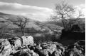 Buckden, seen from the limestone shelf after leaving Cray