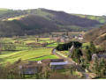 Newcastle-on-Clun from the Dyke