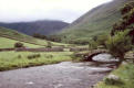 The pack horse bridge at Wasdale head