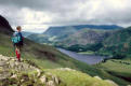 Buttermere and the mist-topped Grasmoor