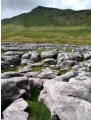 &quot;The Nab&quot; on Wild Boar Fell, from the limestone pavement
