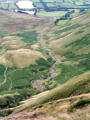Cautley Holme Beck, from above the spout