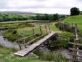 The riverside path at Cautley