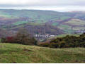 The view to Knucklas Viaduct