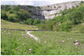 Malham Cove, from the path back to the village