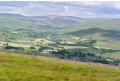 View to Hawes and Cotterdale