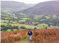 Descending to Llanthony