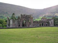 Llanthony Priory - last few yards of the walk