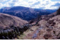 Gaining height, the view back to Glen Trool