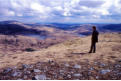 East - the snowy Lake District peaks in the far distance