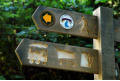 Footpath signs, Nant-y-Pandy