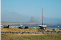 Lindisfarne - view to the castle