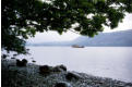 Steaming through the rain, Derwentwater