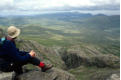 Lunch break - looking down to Sligachan