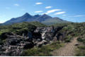 The Cuillins, seen from the path near Sligachan