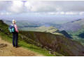 The worst (=best?) bit over - taking in the view to Llanberis