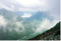 Misty view into Wasdale