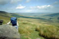 Looking to Widdale and the distant Wensleydale