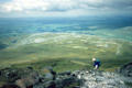 Descending from Ingleborough