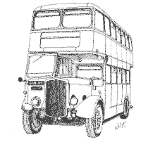Drawing of United Bus!