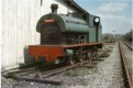 Metre gauge Peckett 1870 of 1934 at Embsay