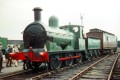 No 957 on display at Leeds Central, June 1971