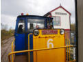 View from the leading brake van