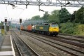 57010 on southbound freightliner, Tamworth