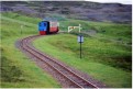 Clyde and train trundle past the remains of Glengonnar mine