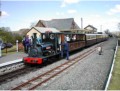 Maid Marian arrives at Llanuwchllyn