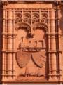 Cardiff Bay Pierhead building - loco and crest