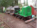 Orenstein &amp; Koppel locomotive undergoing restoration