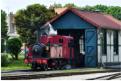 On shed - lunchtime at Le Crotoy