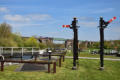 Weaver locks at Northwich - Pacer passing...