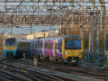 Passing trains at Crewe