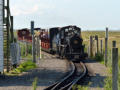 Our train arrives at Humberston...