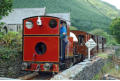 The 3pm heads away from Corris...