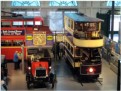 1911 bus and 1910 tram