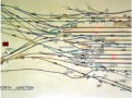 Track plan inside Crewe North signal box