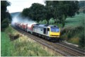 The dust flies from 60 045 heading east near Earles Siding