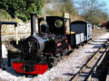 &quot;Excalibur&quot; poses with freight wagons