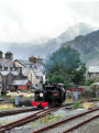 &quot;Mountaineer&quot; in the misty mountains, Blaenau Ffestiniog