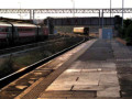 HST and Merseyrail electric in the evening light, Chester