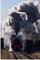 The Bagnall climbs away from the colliery