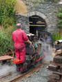 ANT propels a train into the tunnel