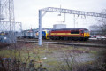 56038 with a Railtrack engineer's train, Crewe