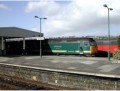 Great Western-liveried 47 816 at Plymouth