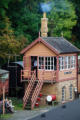 A quiet moment at Highley signal box