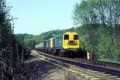 Train 2 descends beside the Coalbrookdale Museum