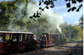 A smoky scene - Heywood train at Oakiron